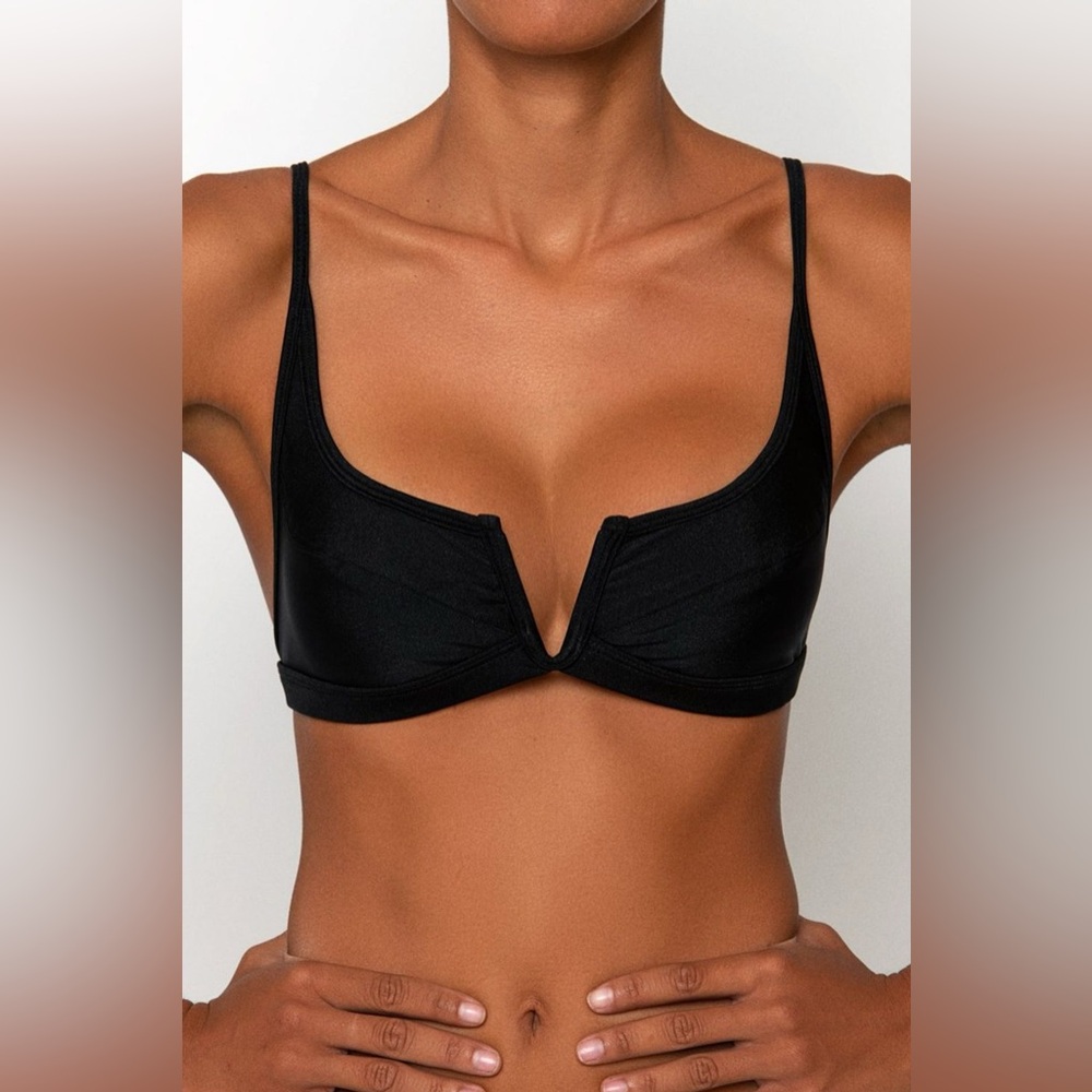 Elegant Black Bikini Top